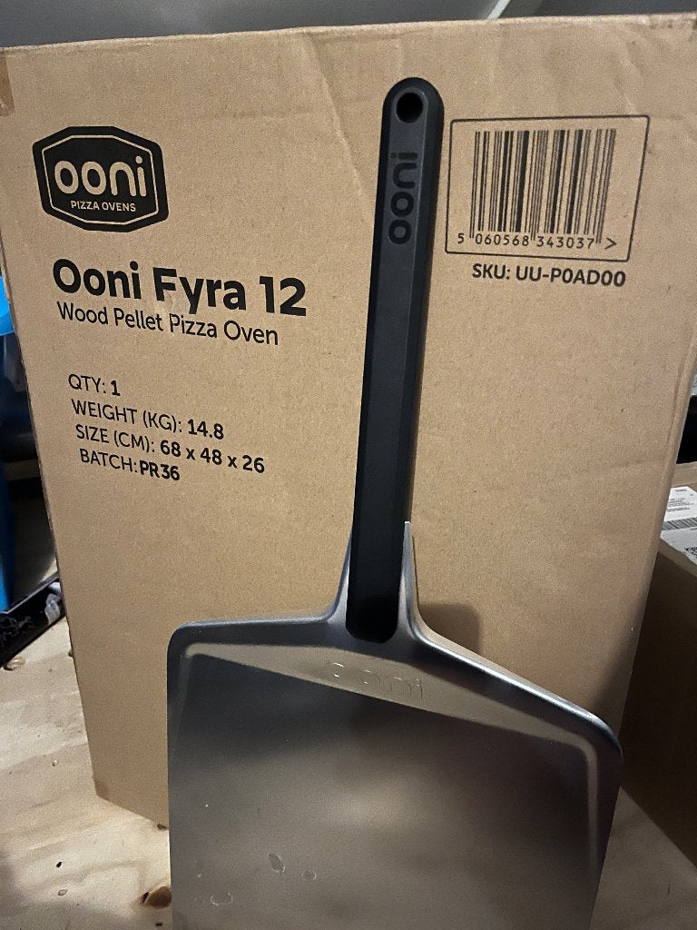 Ooni Fyra 12 Pizzaoven – NIEUW in doos + pizzaschep – €250, Tuin en Terras, Ophalen, Nieuw
