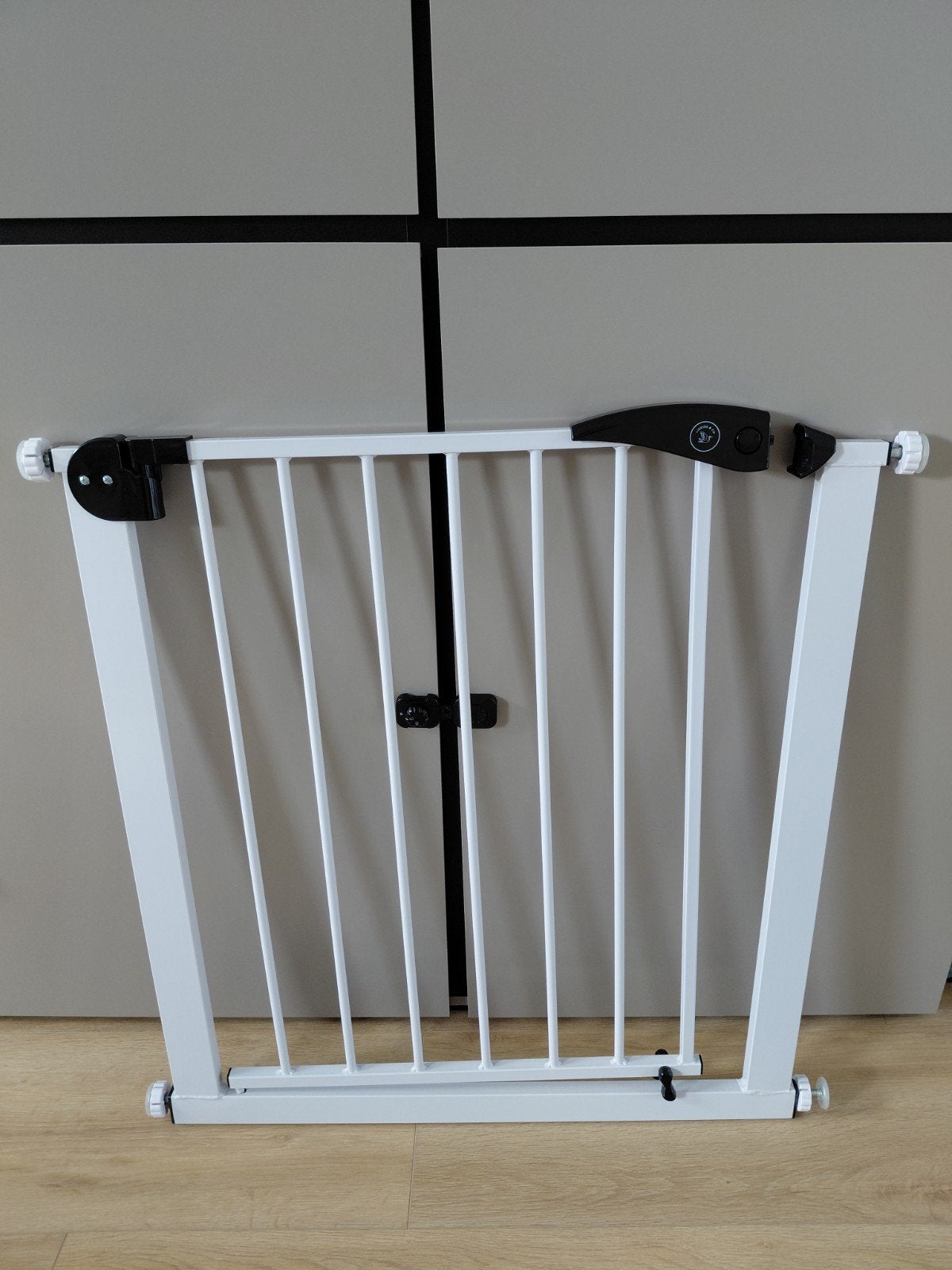 Liefjes & Co Traphekje Zonder Boren - Wit (75-82 cm), Ophalen, Zo goed als nieuw, Klemhekje, Metaal of IJzer