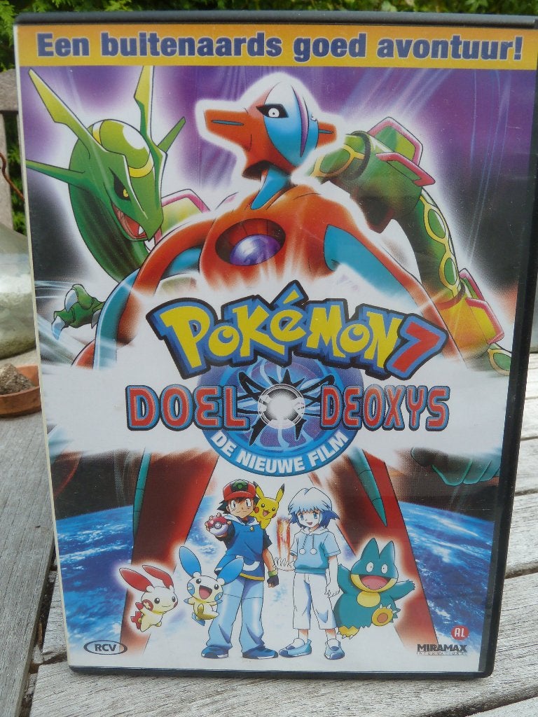 Pokémon 7: Doel Deoxys - De Nieuwe Film (DVD), Tekenfilm, Nederlands, Ophalen of Verzenden, Zo goed als nieuw