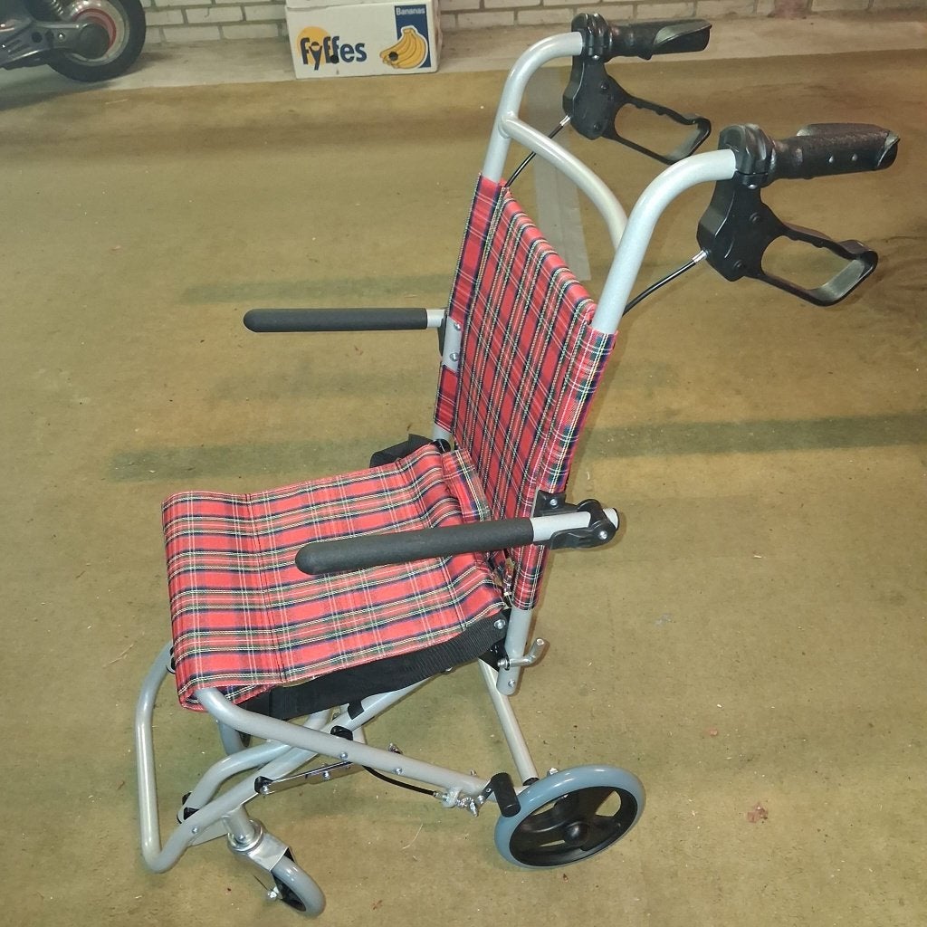 Rolstoel /duwstoel,  inklapbaar., Diversen, Rolstoelen, Ophalen, Inklapbaar, Nieuw, Duwrolstoel