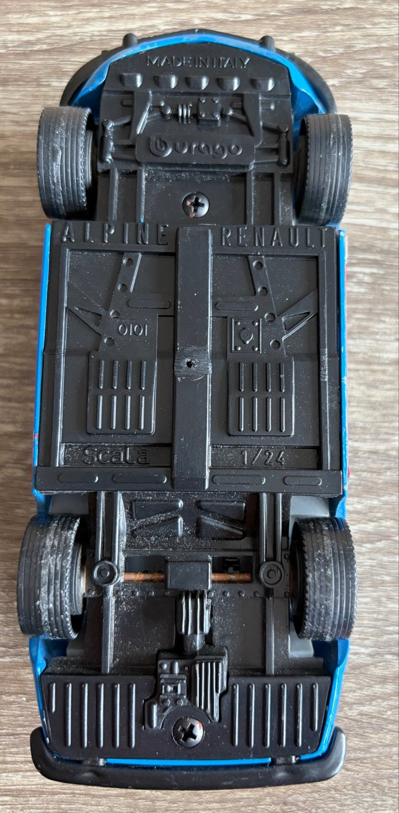 Bburago Alpine Renault Rallye Monte Carlo 1/24, Ophalen of Verzenden, Gebruikt, Auto, Bburago