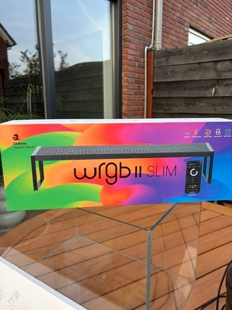 Complete 60L Aquarium Set, Ophalen, Inclusief deksel, Zo goed als nieuw, Leeg aquarium