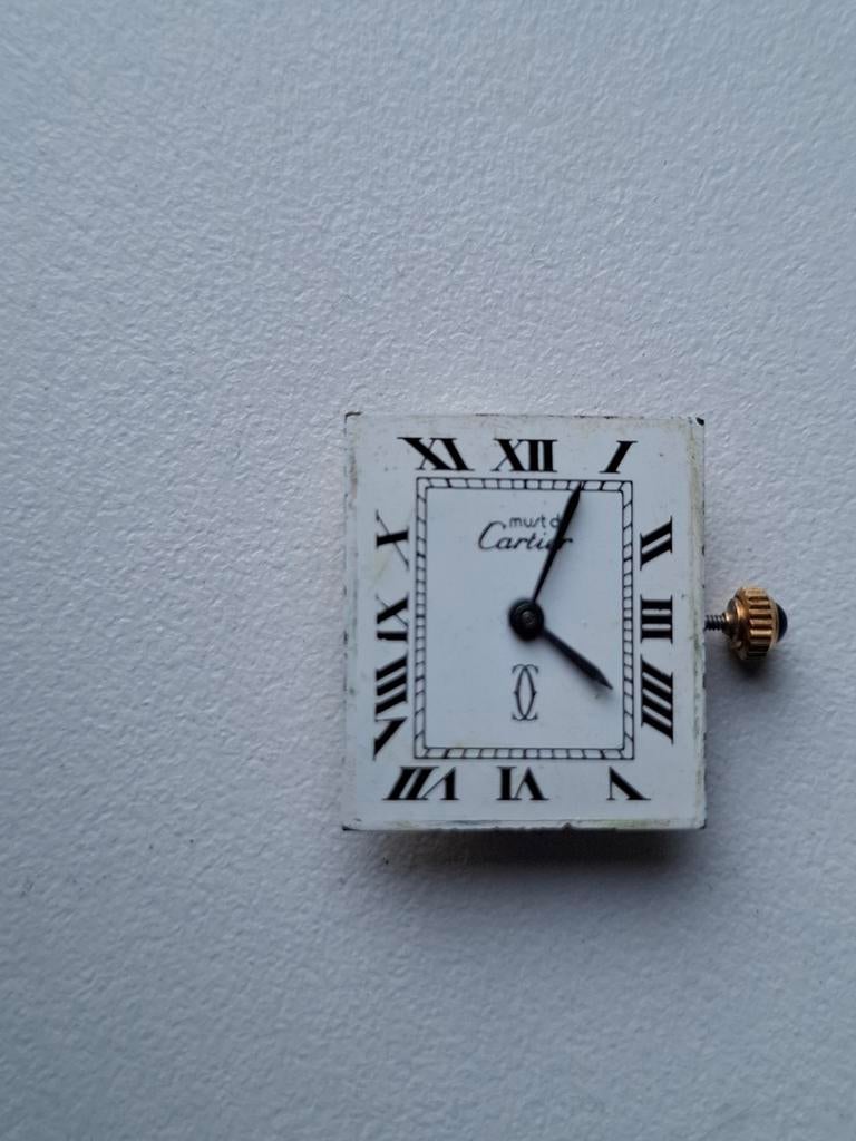 Cartier uurwerk teab., Ophalen of Verzenden, Overige materialen, Overige merken