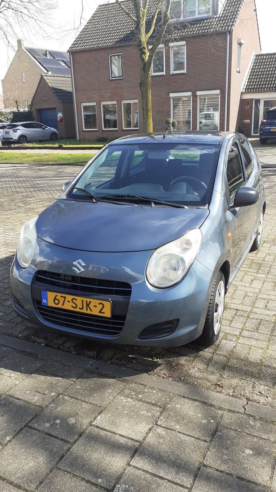 Suzuki Alto 58.484 km nieuwe apk, Voorwielaandrijving, 200 kg, 4 stoelen, Origineel Nederlands