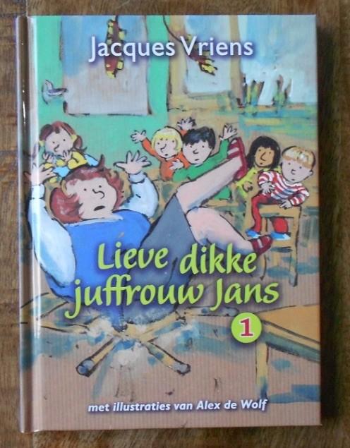 2x Lieve dikke juffrouw Jans - Jacques Vriens = deel 1 + 3, Boeken, Ophalen, Zo goed als nieuw, Fictie algemeen