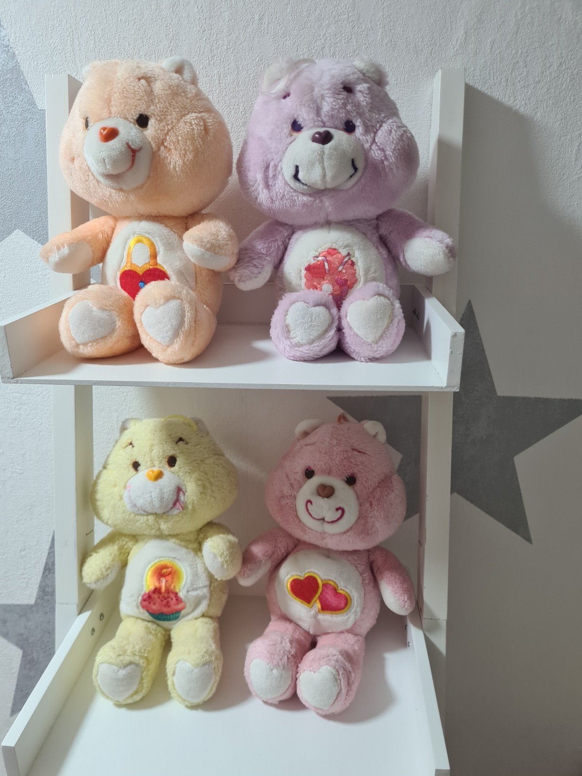 Care Bears Knuffels Vintage 80s Kenner Plusche, Overige merken, Overige karakters, Beer, Ophalen of Verzenden