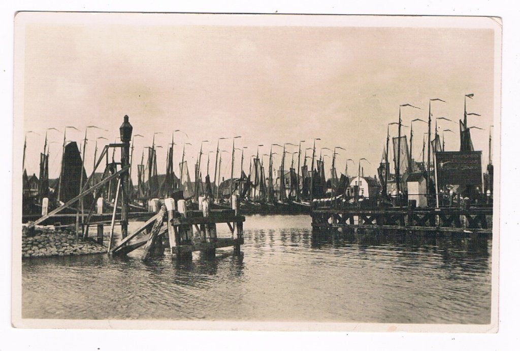 63 / VOLENDAM: Haven, Verzenden, 1940 tot 1960, Ongelopen, Noord-Holland