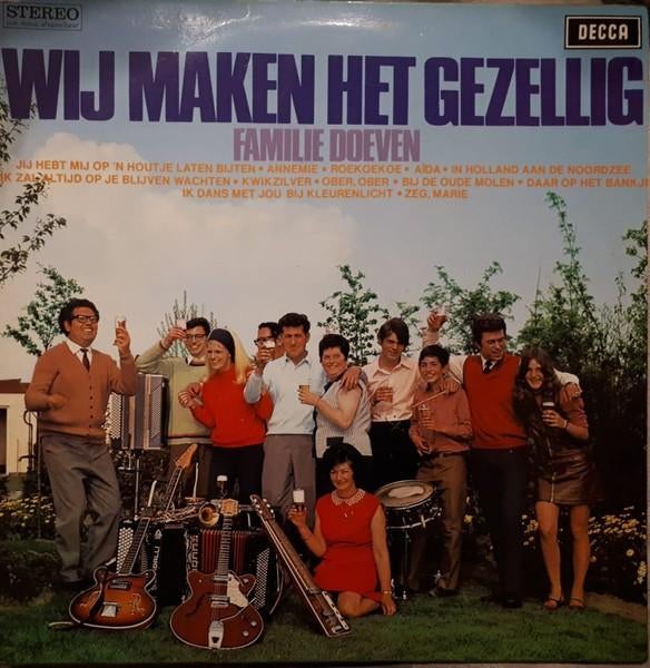 Lp familie doeven gezocht, Cd's en Dvd's, Vinyl | Nederlandstalig, Ophalen of Verzenden, Zo goed als nieuw, Overige formaten, Levenslied of Smartlap