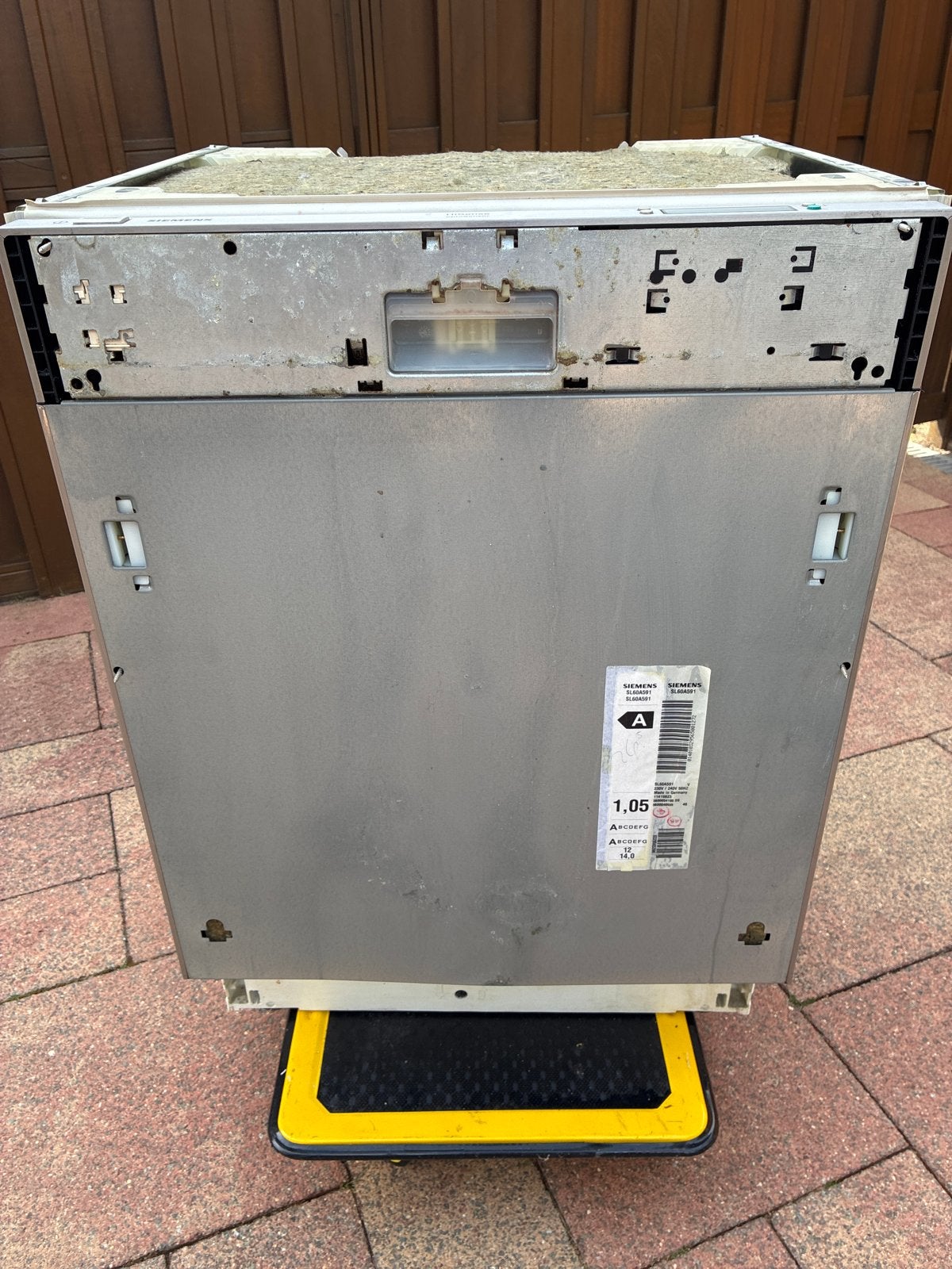 Siemens Vaatwassmachine SL60A591, Ophalen, Gebruikt, Minder dan 85 cm, Inbouw