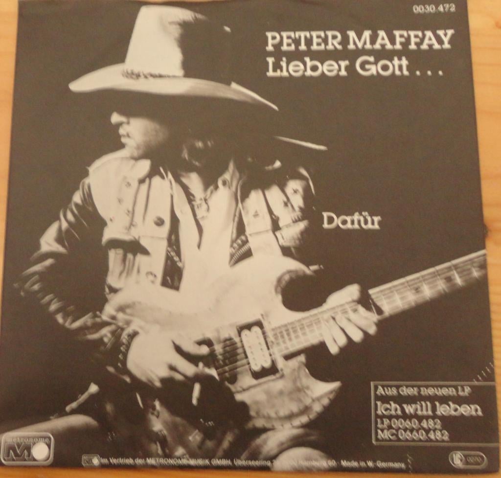 Peter Maffay > Lieber Gott, Gebruikt, 7 inch, Single, Ophalen of Verzenden