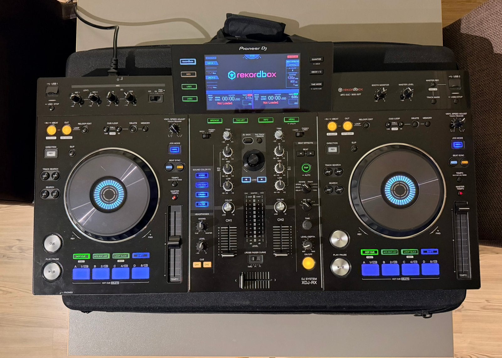 Pioneer XDJ-RX + Magma CTRL Case | ZGAN, weinig gebruikt, Muziek en Instrumenten, Dj-sets en Draaitafels, Ophalen, Zo goed als nieuw