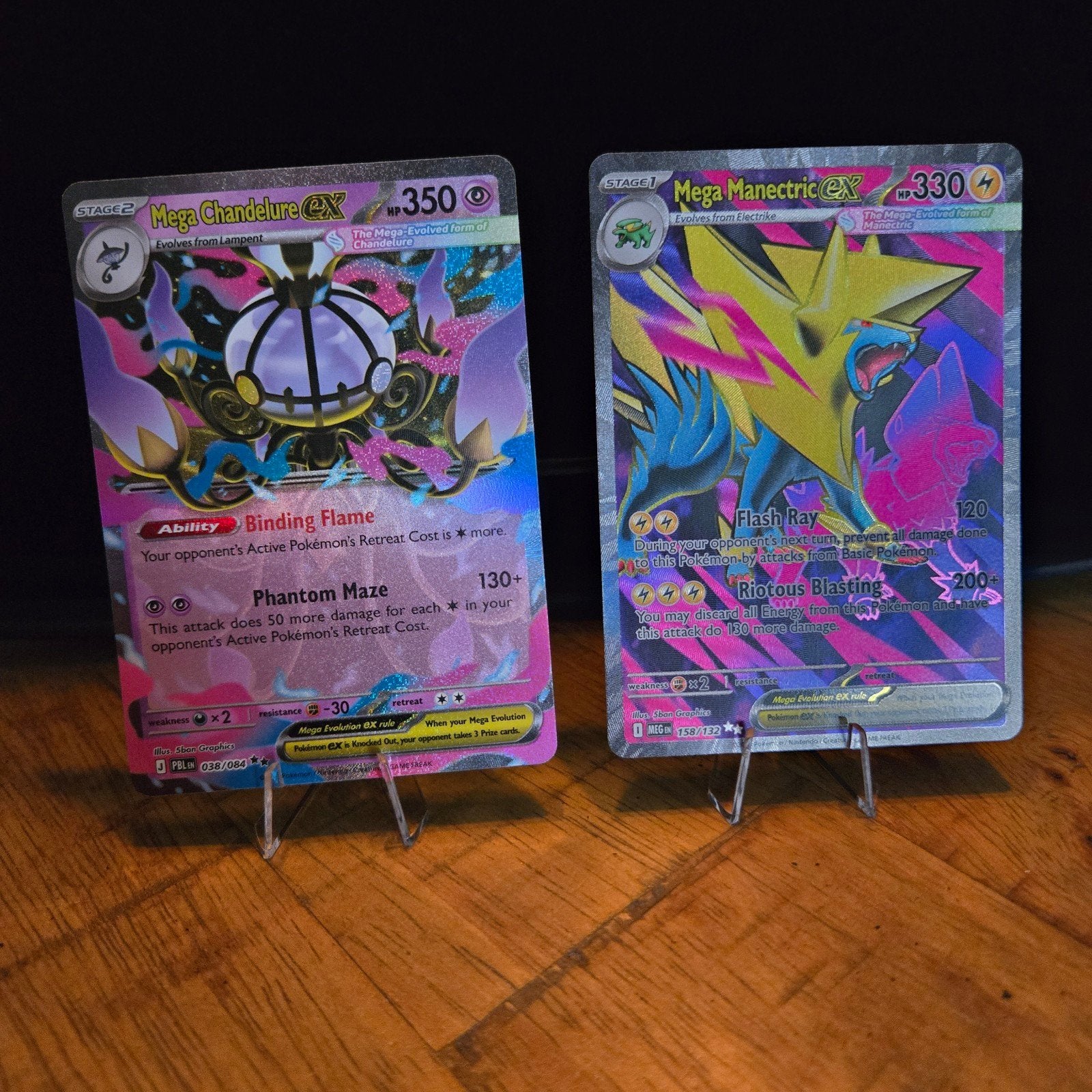 6 Mega Evolution Pokémon EX kaarten - Near Mint, Ophalen of Verzenden, Zo goed als nieuw