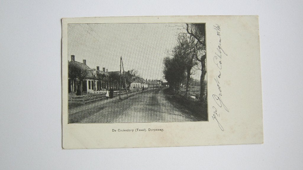 Ansichtkaarten Nederland, TC 6-47 De Cocksdorp ( Texel )1905, Verzamelen, Verzenden, Voor 1920, Gelopen, Waddeneilanden