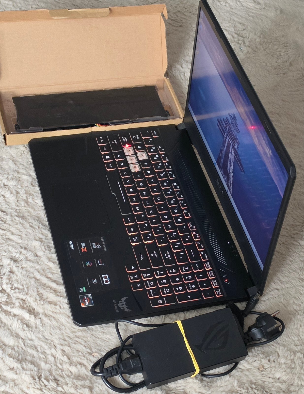 Asus Gaming TUF, Computers en Software, Met videokaart, Zo goed als nieuw, AMD Ryzen 7, Gaming
