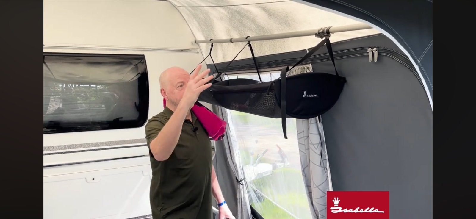 Isabella TopOrganizer voor voortent of caravan, Ophalen of Verzenden, Zo goed als nieuw