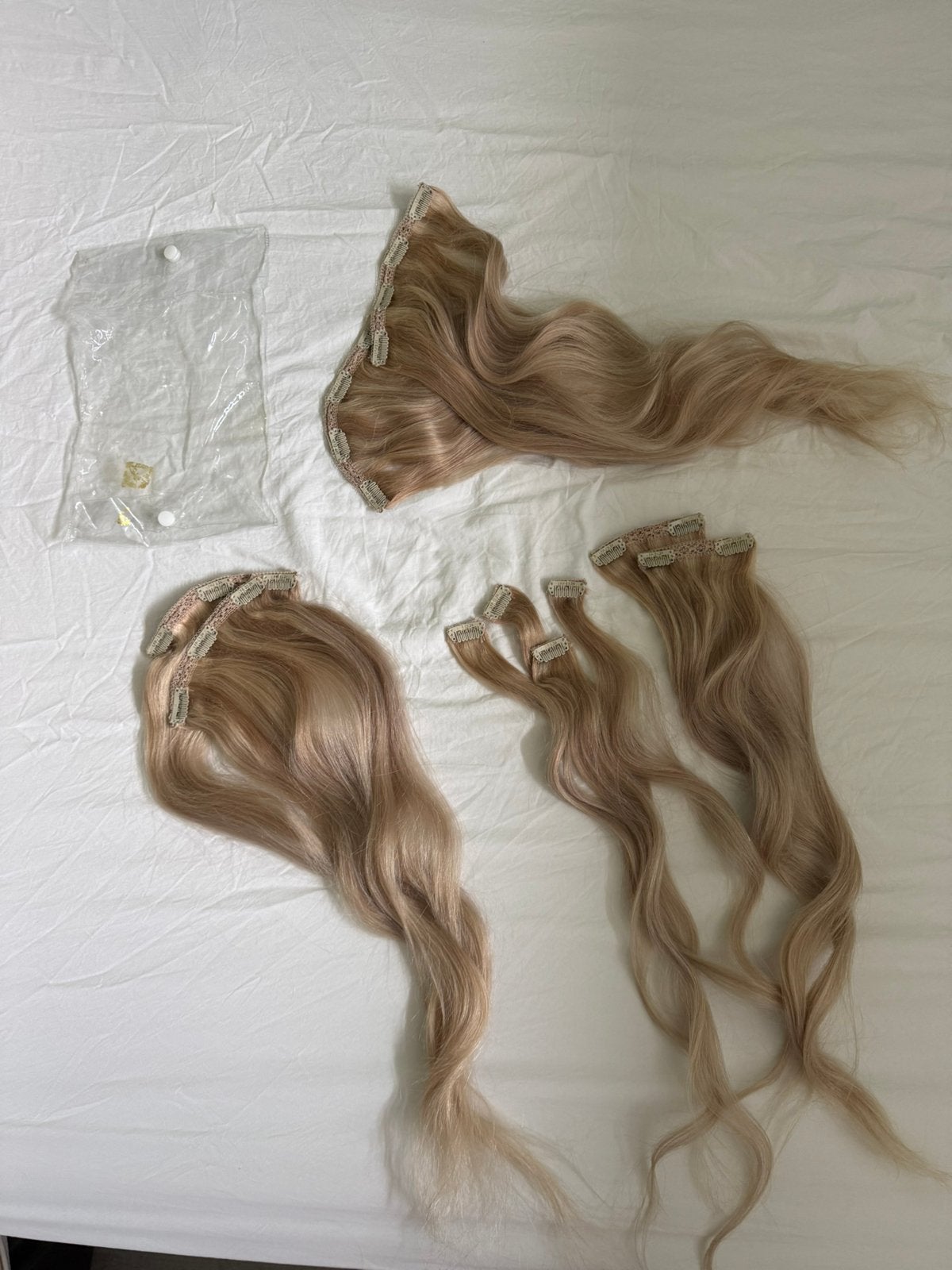 Clip in Hairextentions, Ophalen of Verzenden, Nieuw, Pruik of Haarverlenging