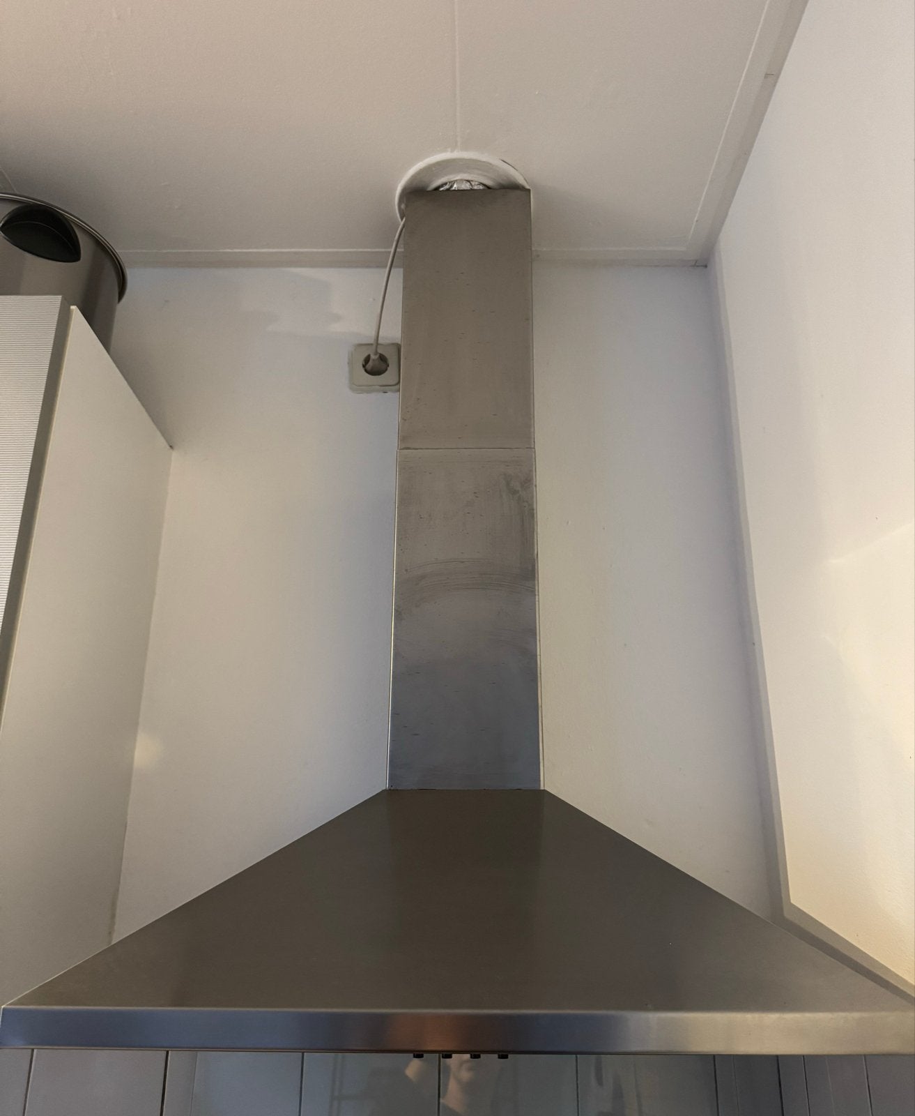 Ikea afzuigkap RVS, Witgoed en Apparatuur, Afzuigkappen, Ophalen, Gebruikt, Wandschouwkap, Vrijstaand