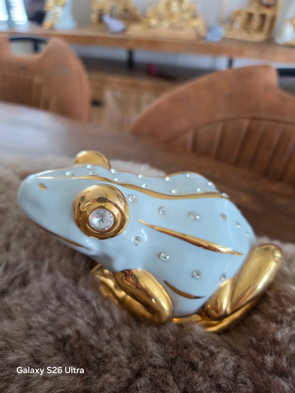 Leuke capodimonte kikker, Ophalen of Verzenden, Zo goed als nieuw, Dier