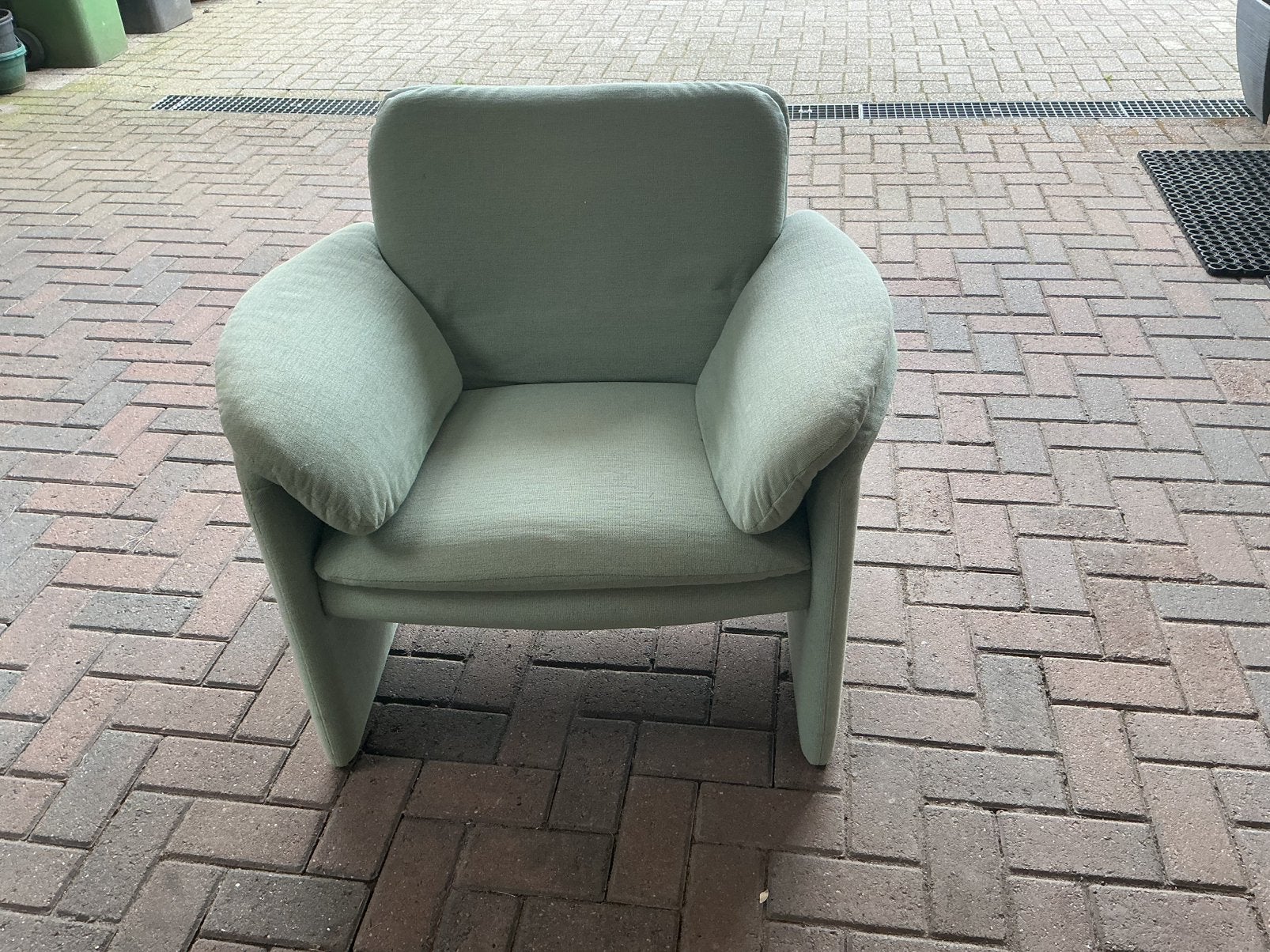 Fauteuil Leoux, Ophalen of Verzenden, Zo goed als nieuw, 75 tot 100 cm, 50 tot 75 cm
