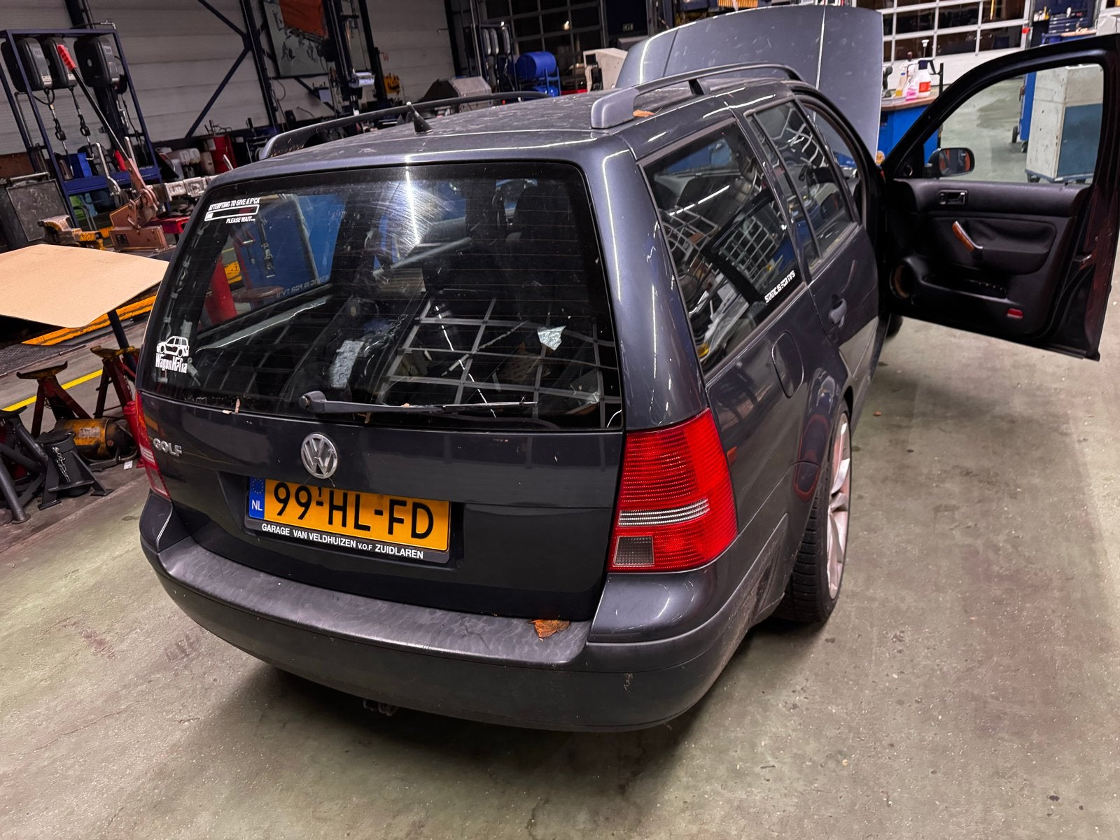 Volkswagen Golf 1.6 Variant 77KW 2001 Blauw, Ophalen, Achter, Volkswagen, Bumper