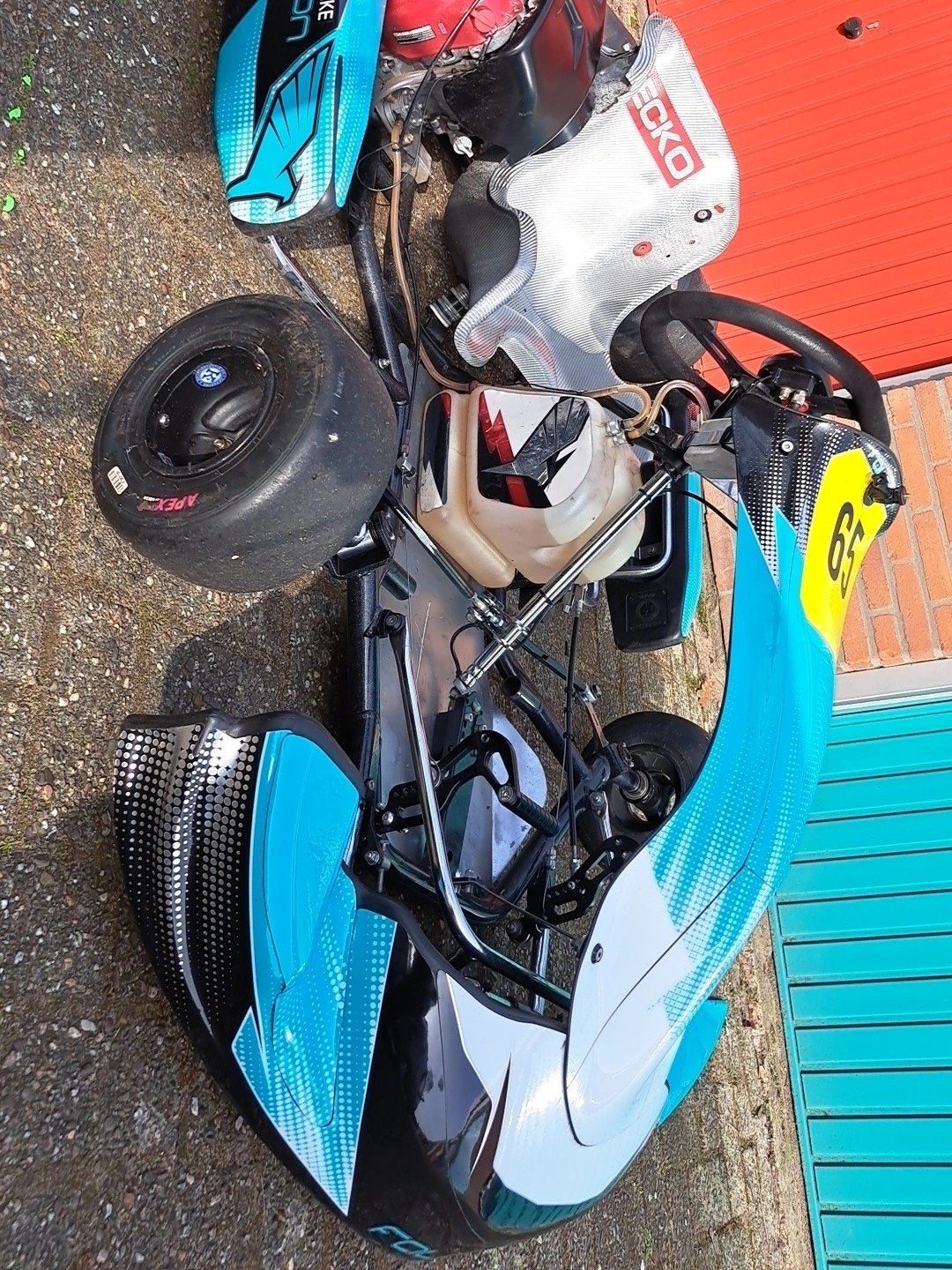 Falcon met Originele Honda 270cc Kart - Klaar voor de baan!, Sport en Fitness, Karting, Ophalen, Gebruikt, Kart