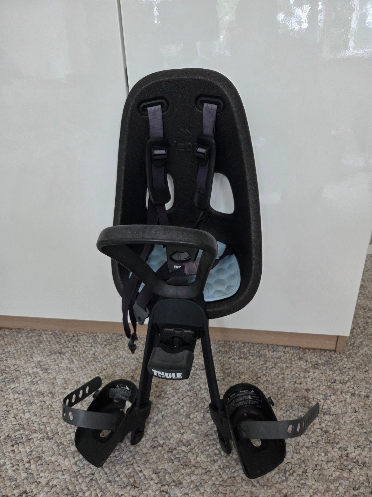Thule Yepp Nexxt Mini kinderzitje voor voorop de fiets, Fietsen en Brommers, Fietsaccessoires | Fietsstoeltjes, Ophalen