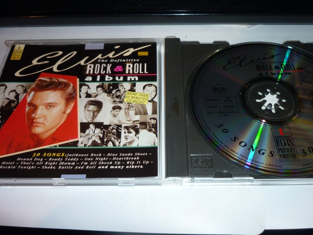 Elvis Presley de cd the definitive rock 'n' roll album, Verzenden, Zo goed als nieuw