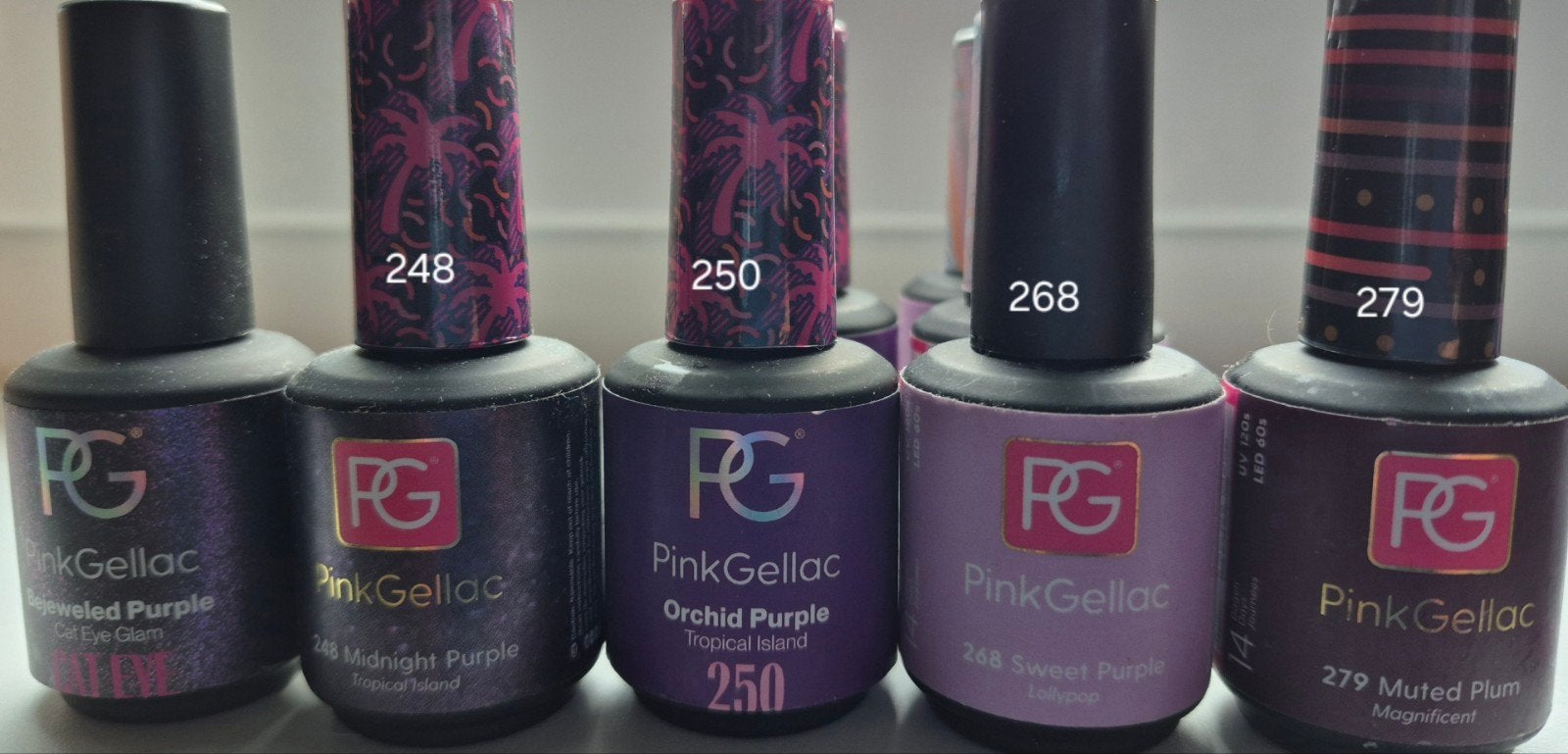 Pink Gellac diverse kleuren 3, Ophalen of Verzenden, Gebruikt, Handen en Nagels, Make-up