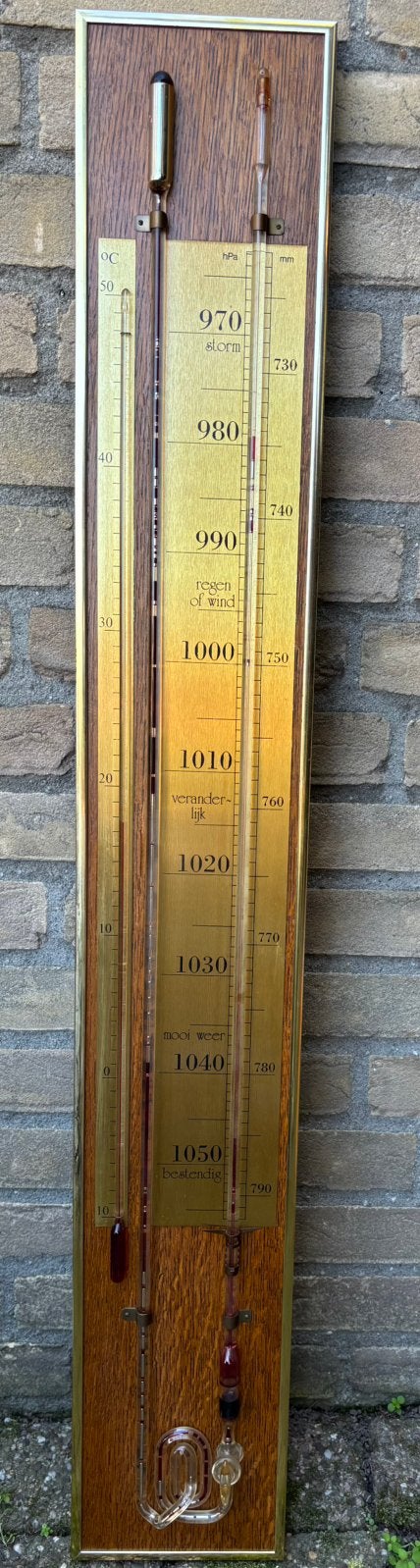 Contrabarometer, Ophalen, Gebruikt