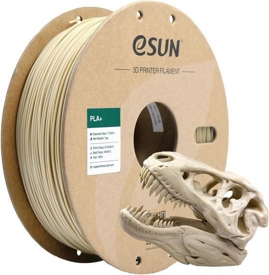 eSUN PLA+ Bone White filament nieuw in doos 1.75 MM 1KG, Computers en Software, 3D-printerbenodigheden, Ophalen of Verzenden, Nieuw