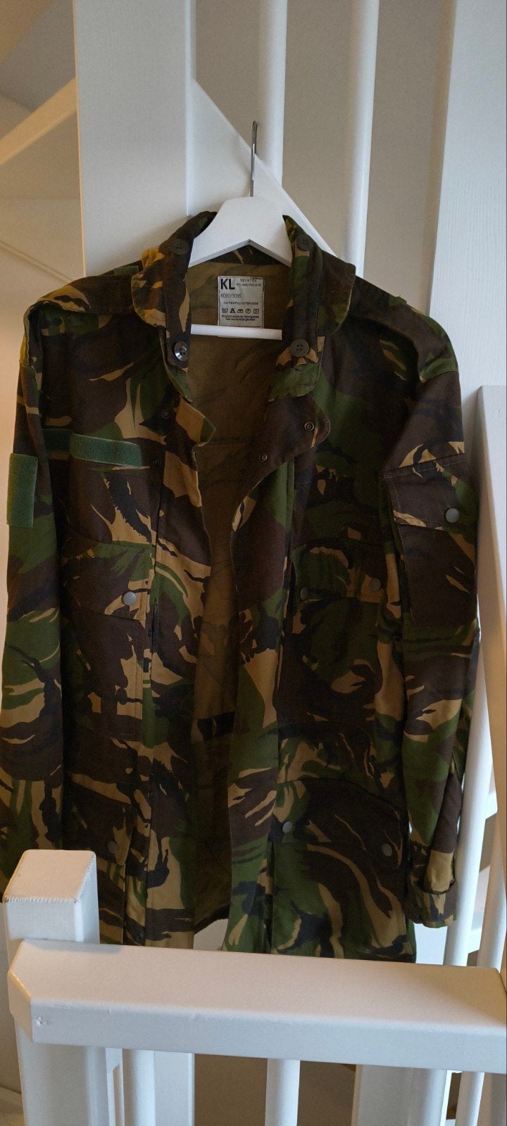 KL Camouflage Jas - Origineel Militair, Ophalen of Verzenden, Landmacht, Nederland, Kleding of Schoenen