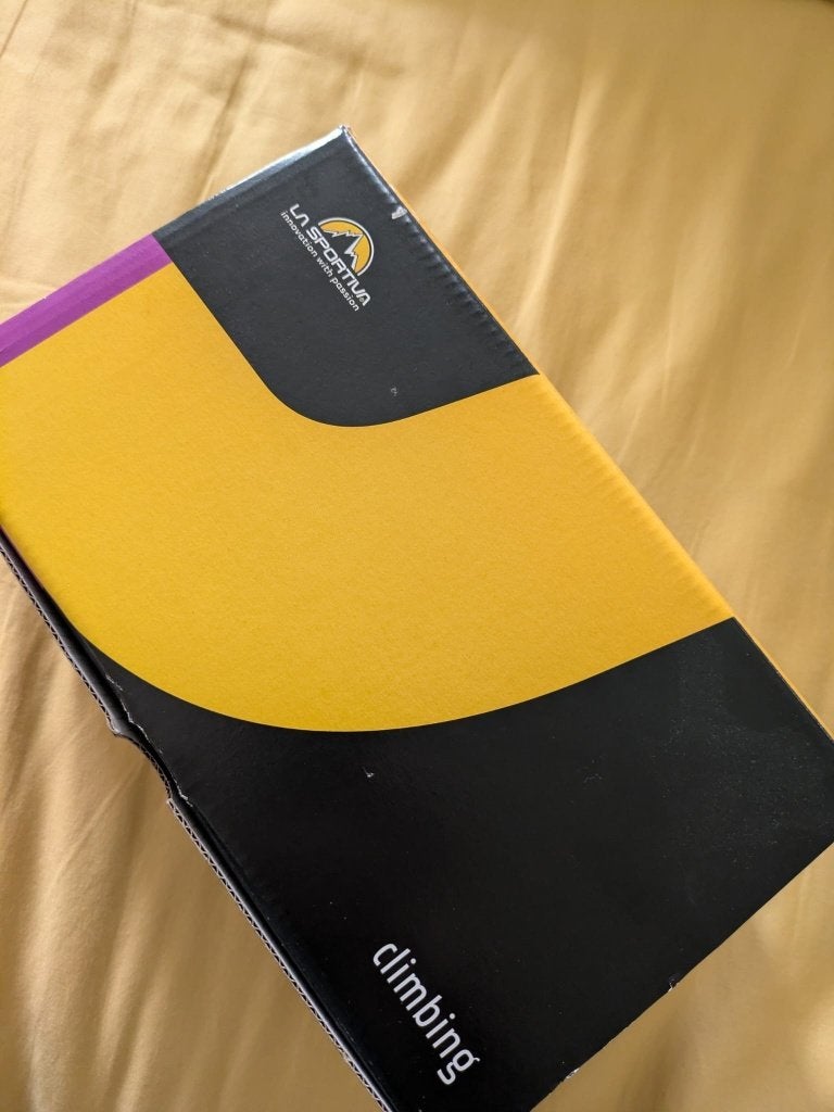 LaSportiva Gripit klimschoenen maat 34, Ophalen of Verzenden, Gebruikt, Klimsportschoenen