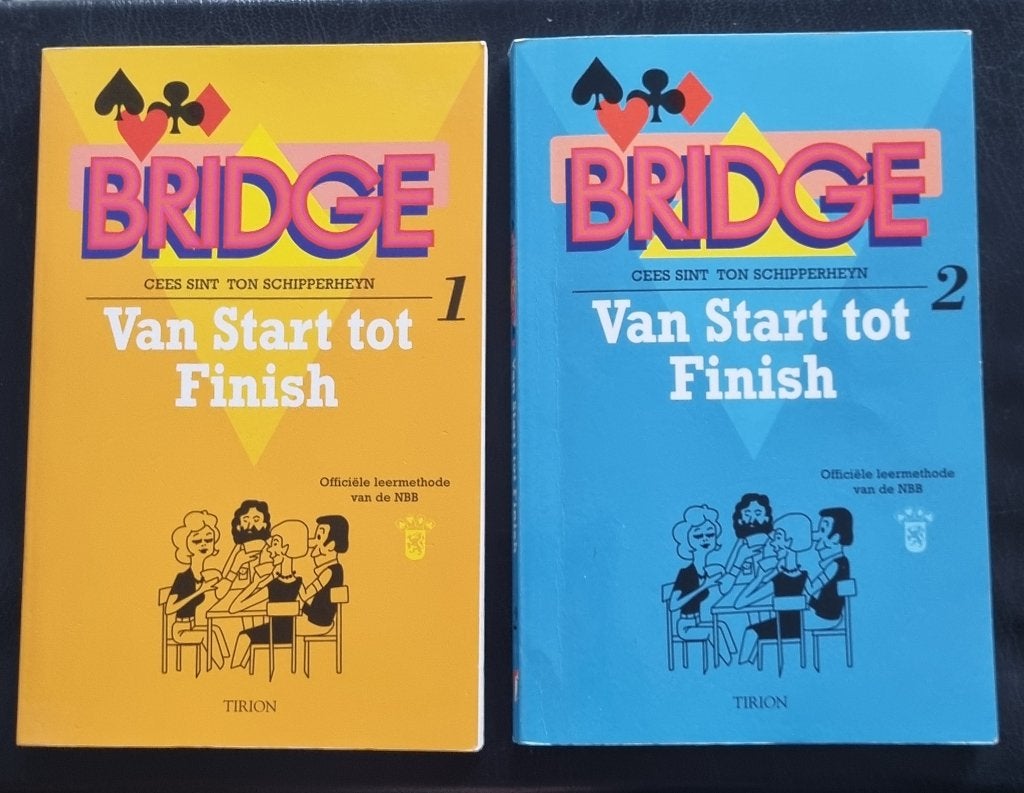 Van start tot finish DEEL 1 + 2   B R I D G E  samen € 12.50, Ophalen of Verzenden, Gebruikt