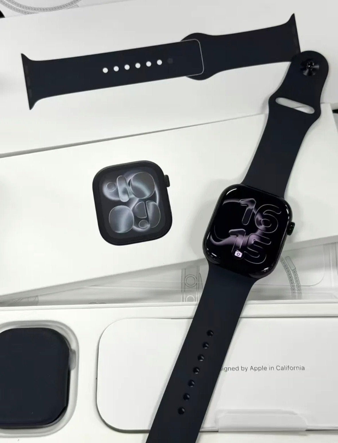Apple Watch, Hartslag, Zwart, IOS, Nieuw