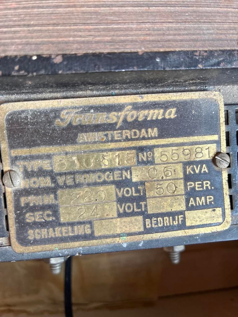 Transformator 24V 600W, Doe-het-zelf en Verbouw, Motoren, Gebruikt, Overige typen, Ophalen of Verzenden