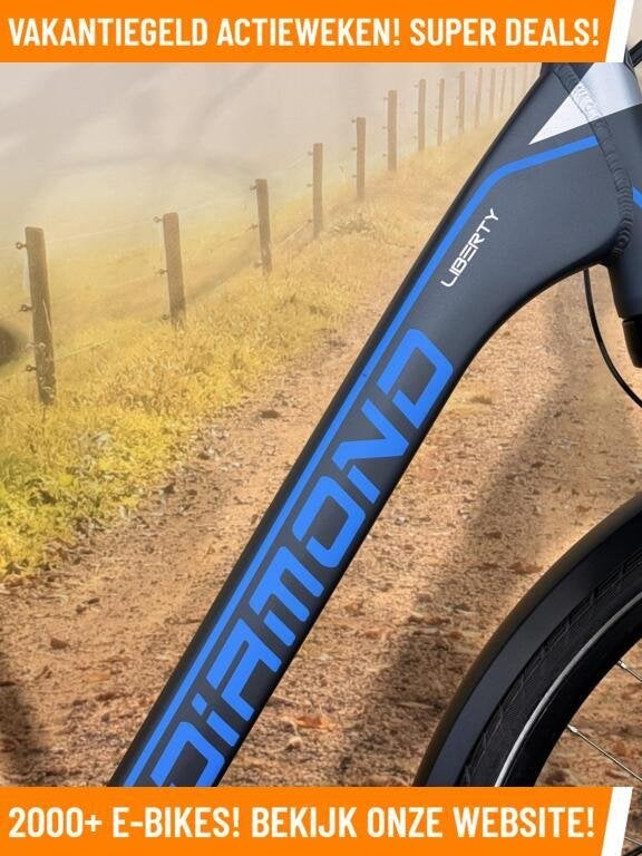 Diamond Liberty Elektrische fiets met BOSCH midden motor!, Overige merken, Nieuw, Ophalen of Verzenden, Diamond