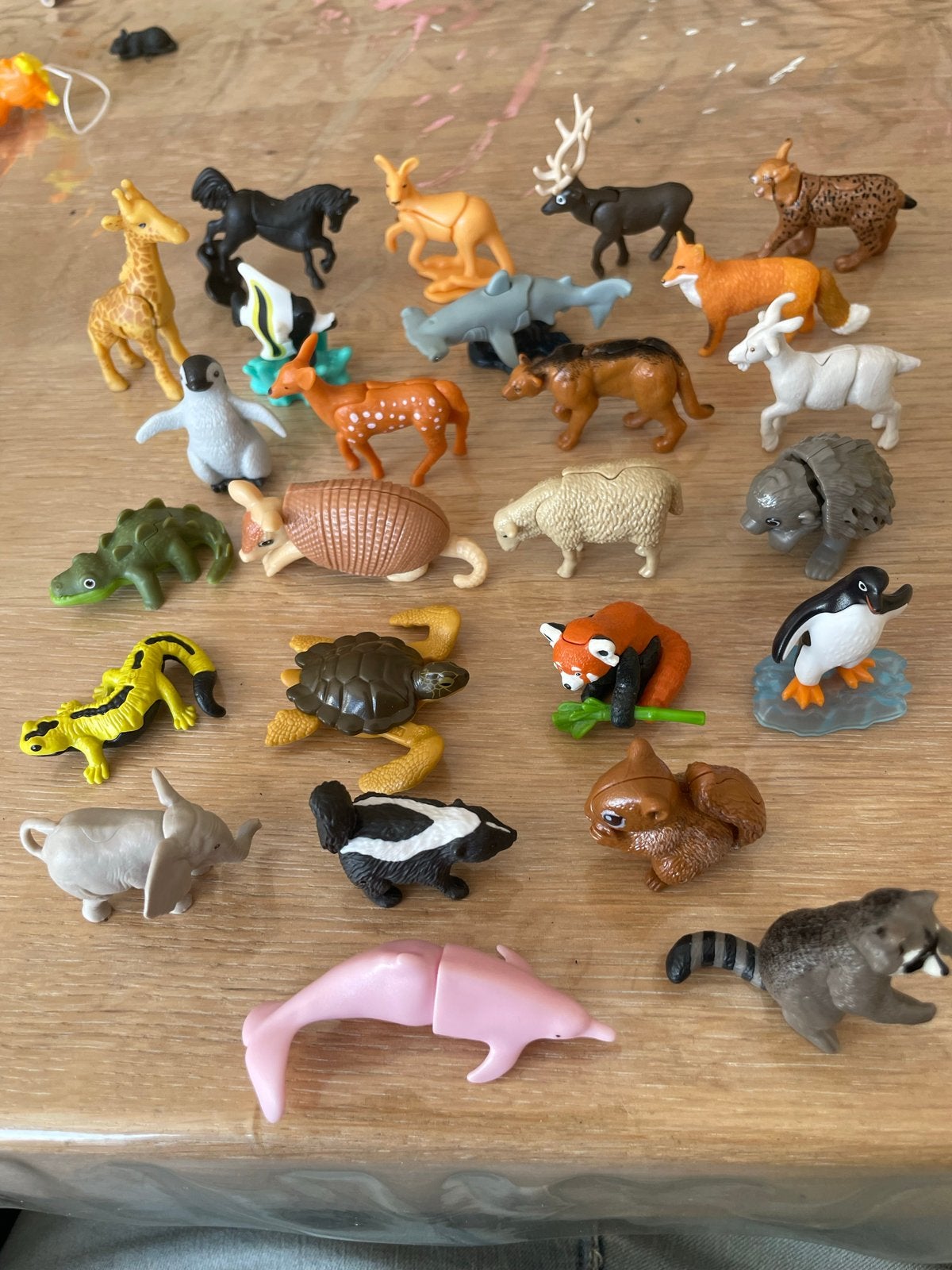 Dierenfiguren speelgoedcollectie van natoons, Verzenden, Gebruikt, Jongen of Meisje