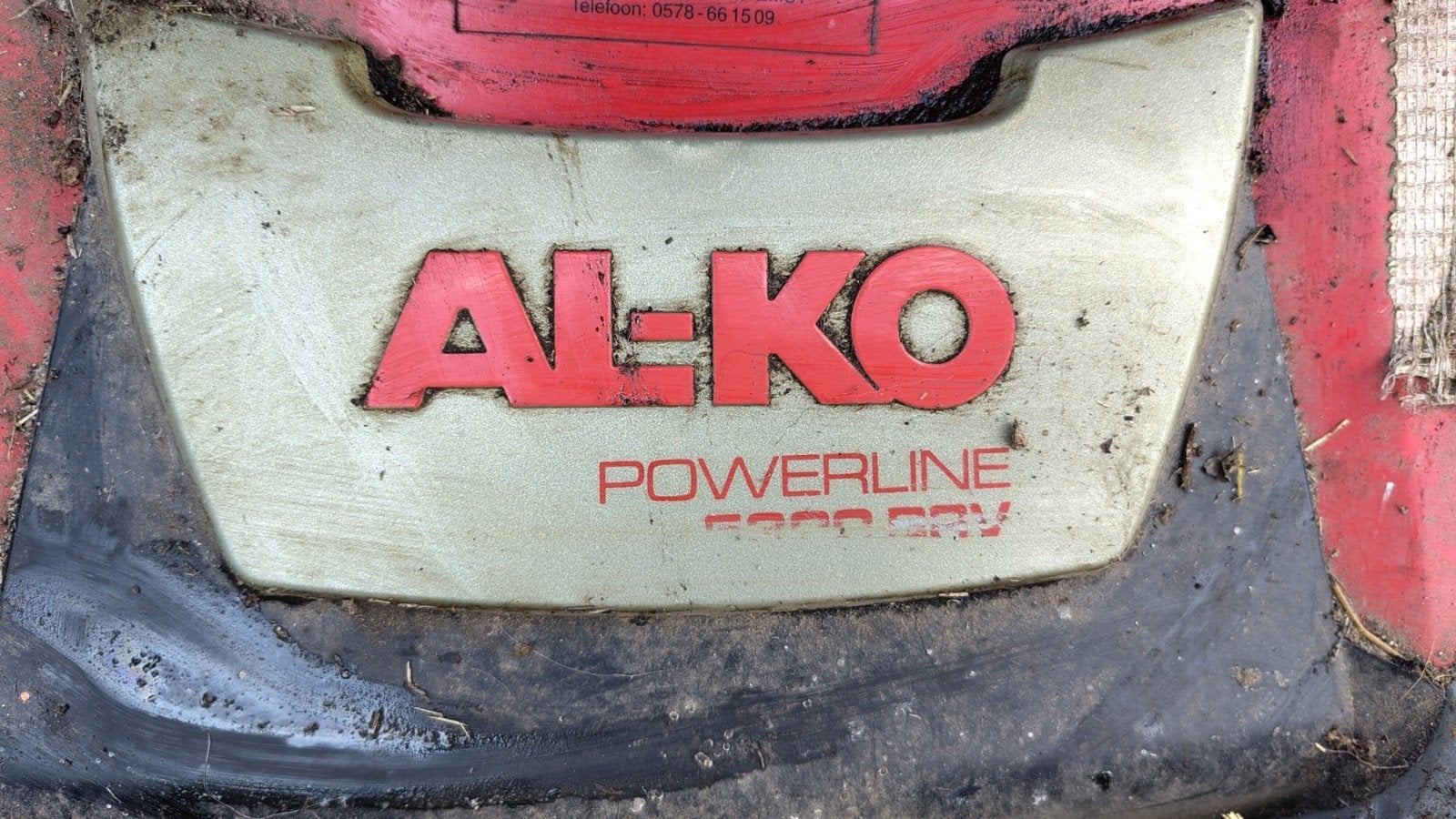 AL-Ko Powerline 5300 BRV benzine motor grasmaaier, Cirkelmaaier, AL-KO, Gebruikt, Ophalen of Verzenden