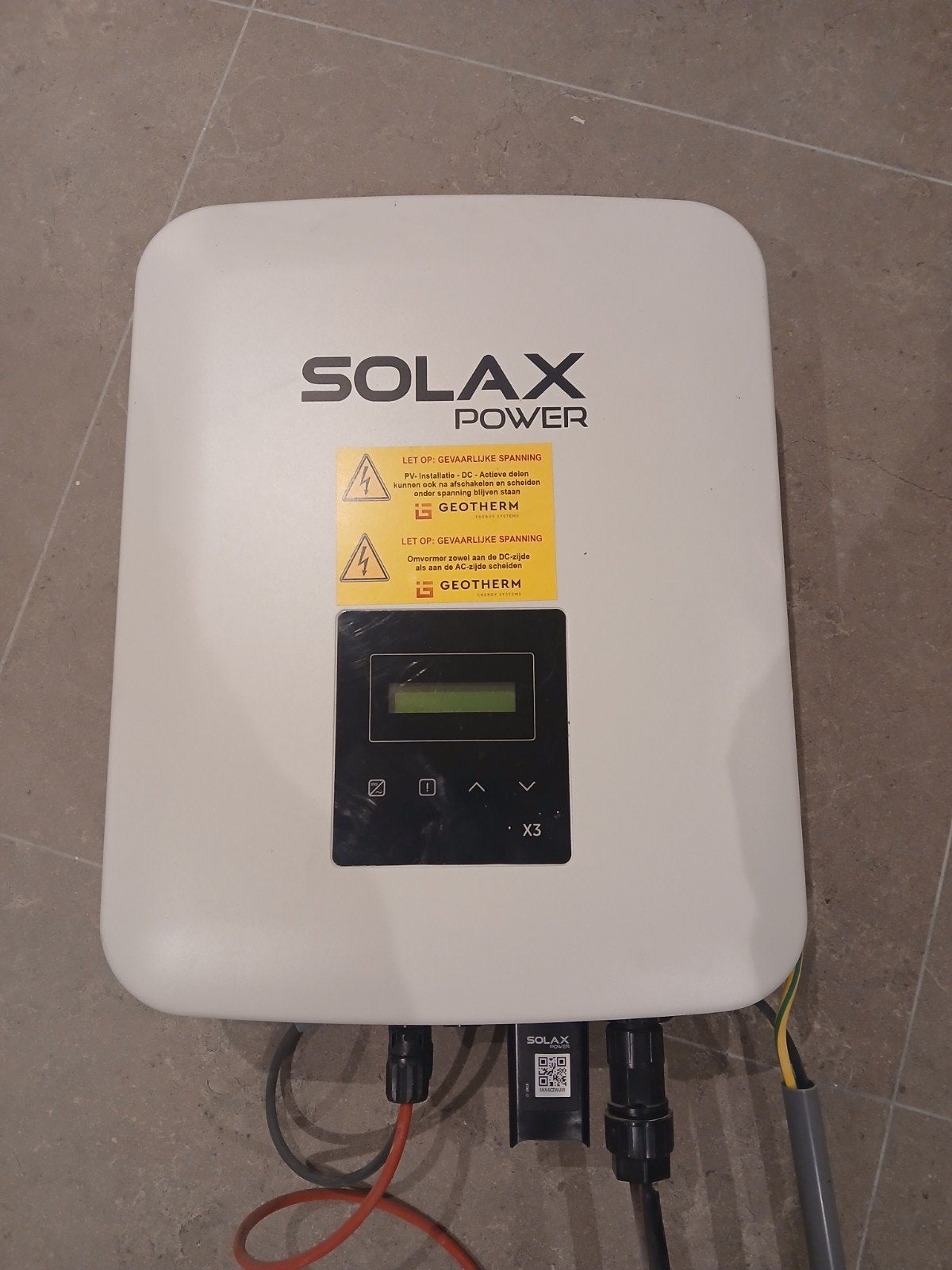 Solax Power X3 omvormer voor zonnepanelen, Ophalen, Zo goed als nieuw