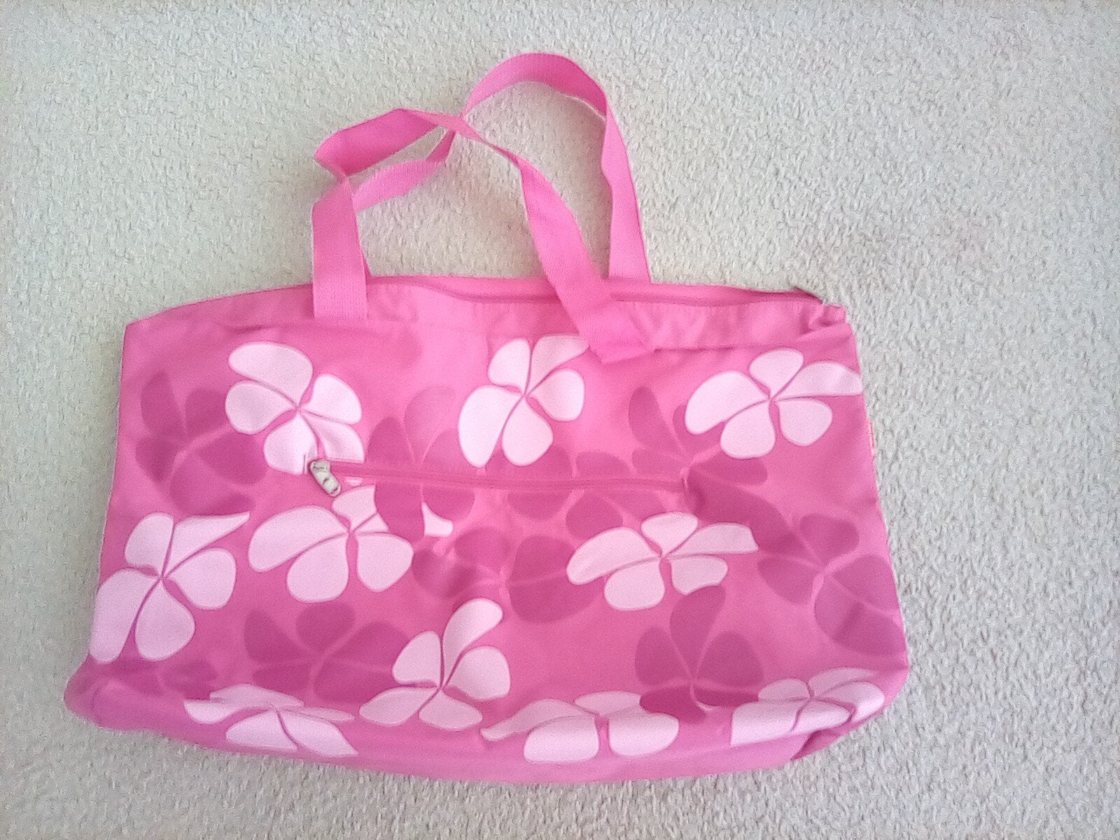 Roze / fuchsia kleur Strandtas schoudertas Benzi met rits, Ophalen of Verzenden, Nieuw, Roze, Overige typen