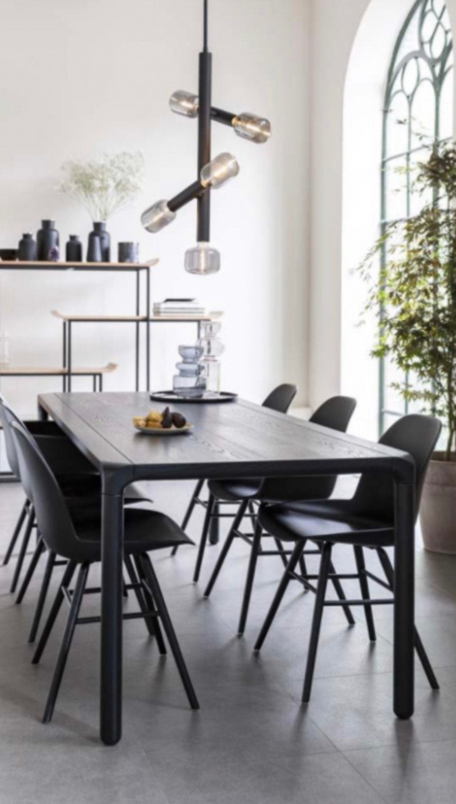 Zuiver, 6 stoelen (model Albert Kuip), Ophalen, Gebruikt, Zwart, Vijf, Zes of meer stoelen