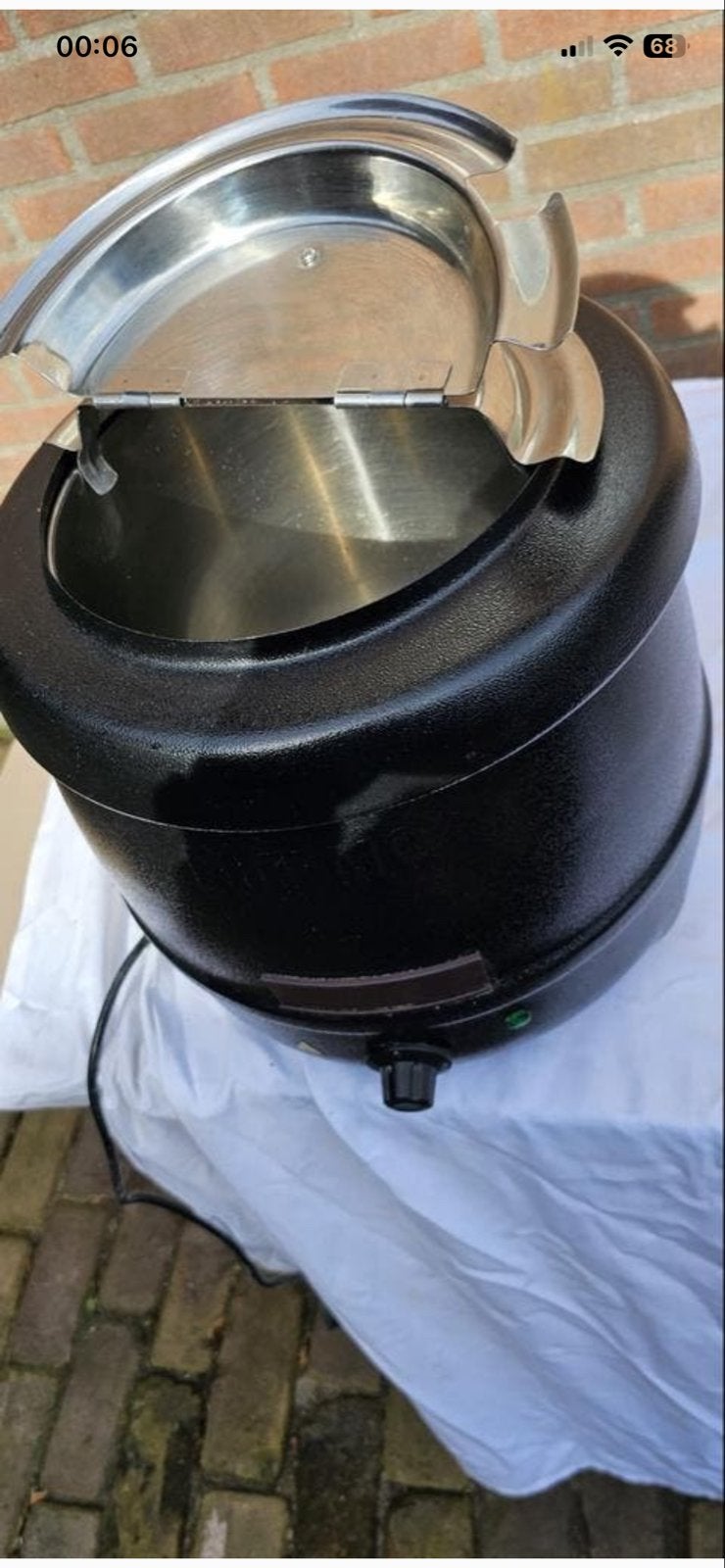 Soepwarmhoudpan - Ideaal voor soep, curry of gehaktballen, Ophalen, Zo goed als nieuw