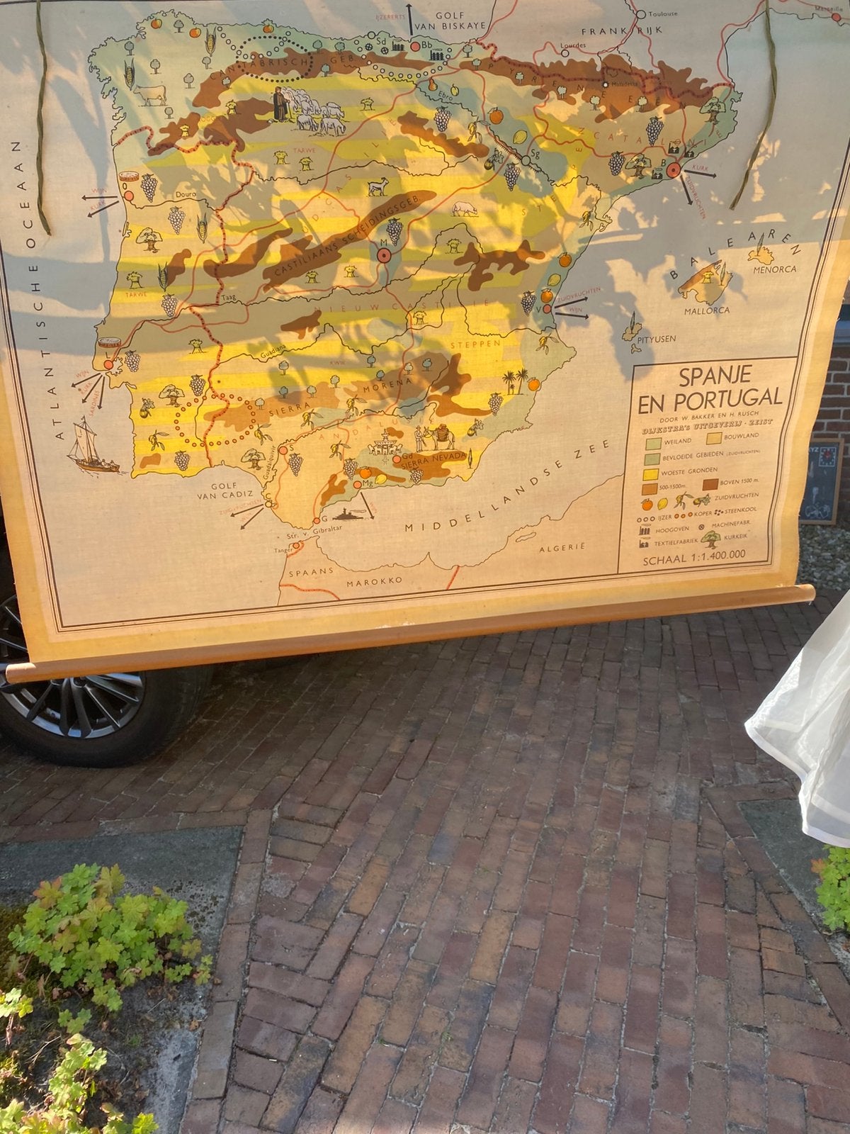 Schoolplaten van vroeger Ophalen…, Ophalen, Aardrijkskunde