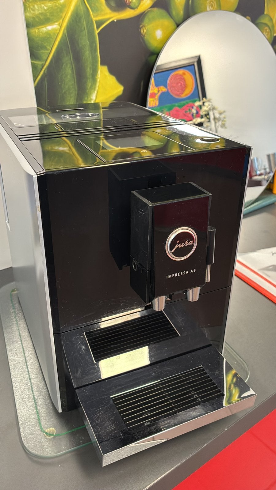 Te koop een mooie Jura koffiemachine type A9, Ophalen, Refurbished, Koffiemachine