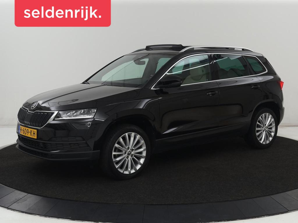 Skoda Karoq 1.5 TSI Business Edition | Panoramadak | Leder |, Auto's, Skoda, 4 cilinders, 150 pk, Automatische klimaatregeling