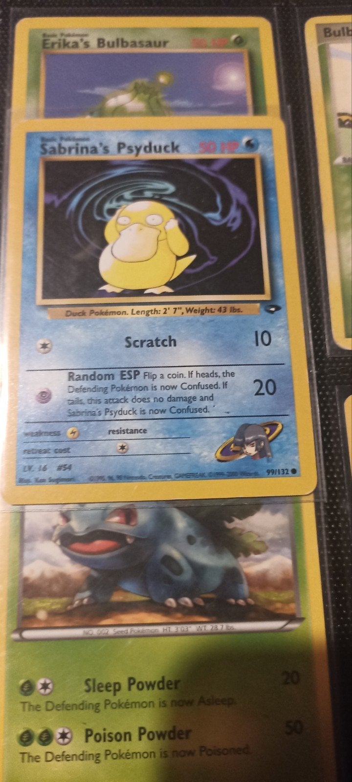 Sabrina's Psyduck 99/132, Ophalen of Verzenden
