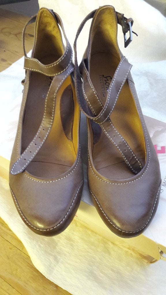 nieuwe leren schoenen, maat 39, Sioux, Schoenen met lage hakken, Zwart, Nieuw, Ophalen of Verzenden