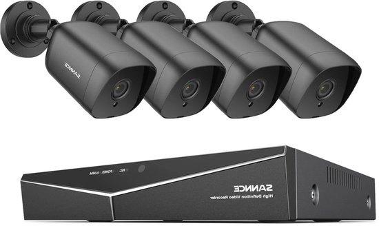 Sannce - DT81BF-CR1CP - Beveiligingscamerasysteem - 5MP - Op, Corvance B.V., Verzenden, Nieuw, Corvancebol@gmail.com