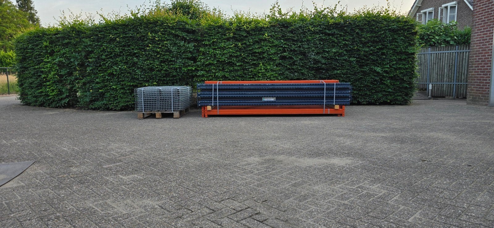 11,5 meter mecalux palletstelling , stelling, Ophalen of Verzenden