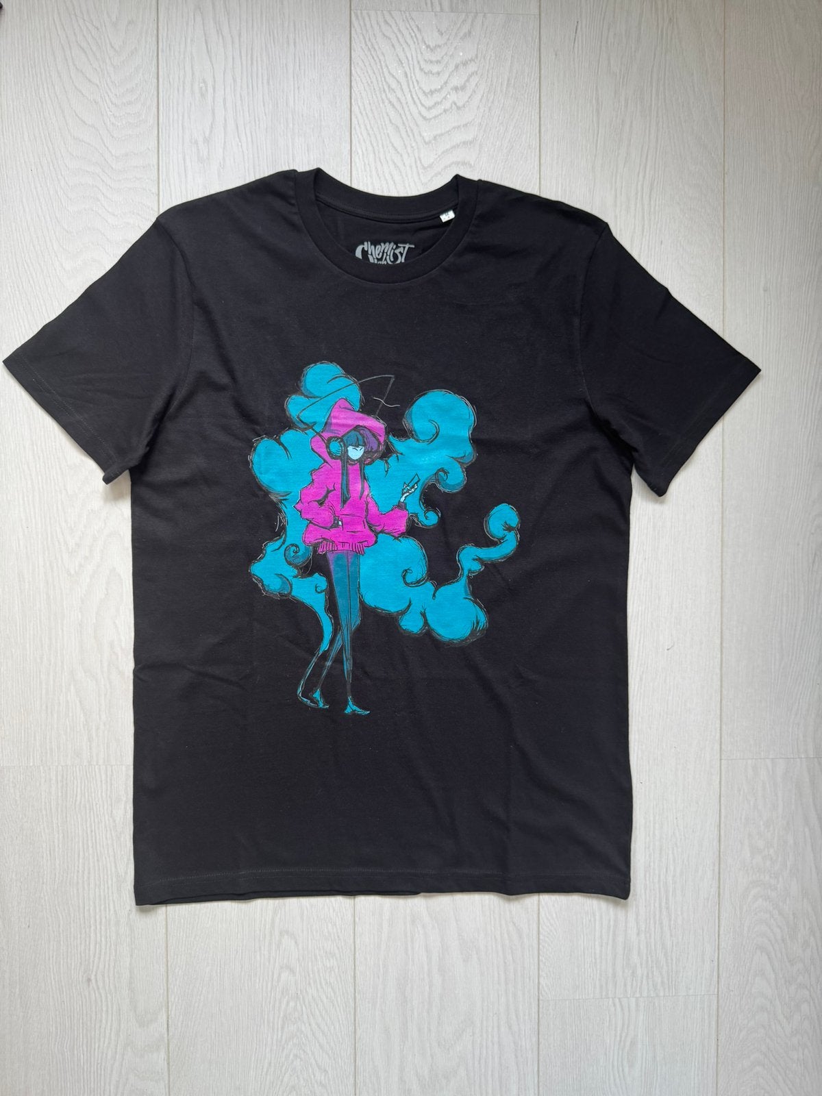 Nieuw t-shirt met graphic opdruk, Ophalen of Verzenden, Nieuw, Maat 48/50 (M), Zwart